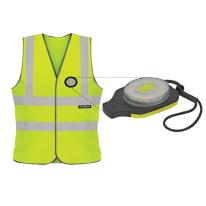 Sikkerhedsvest med lys