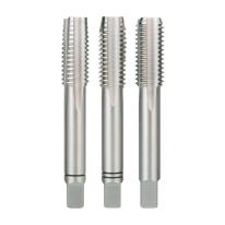 Håndsnittap M6 x 1,0 mm, sæt à 3 stk, HSS, DIN 352 | RUKO