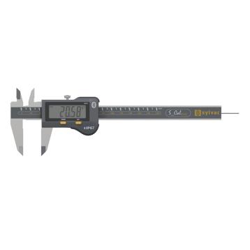 SYLVAC IP67 digital Caliper S_Cal EVO Smart 150 mm (810.1516) depth rod Ø1,5 mm