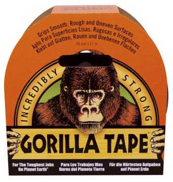 Gorilla Tape Black 11m