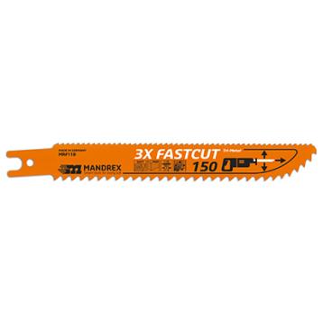 Bajonetsavklinge til træ, longlife, 150/130x19 mm Bajonetsavklinge til træ, longlife, 150/130x19 mm