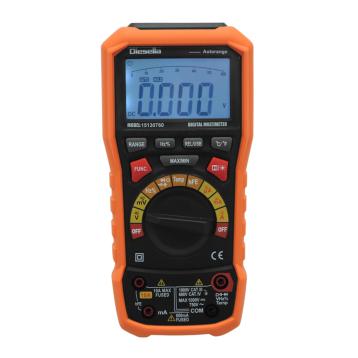 Digital multimeter m/Sand RMS 1000V/10A med gummikappe