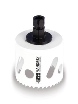 Mandrex Bi-metal hulsav MXqs, Ø25,0 mm SpeedXcut M42 Mandrex Bi-metal hulsav MXqs, Ø25,0 mm SpeedXcut M42