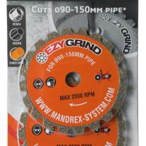 Reserveskiver til Mandrex EzyGrind Ø90-150 mm, 2 stk.