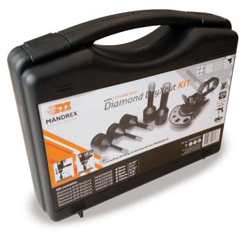 Mandrex diamant sæt MXqs, Ø5 - 12 mm DryXcut