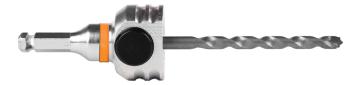 Mandrex holder MXqs, 8,5 mm m. HM centrerbor