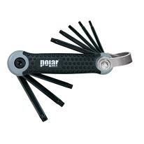Nøglesæt for Torx skruer, faldsikret