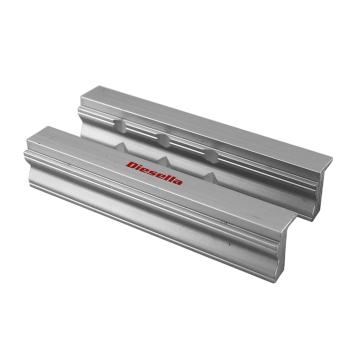 Alu. beskyttelseskæber 125 mm prisme med neodymium magneter Alu. beskyttelseskæber 125 mm prisme med neodymium magneter