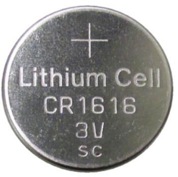 Knapcellebatteri, CR1616 Knapcellebatteri, CR1616