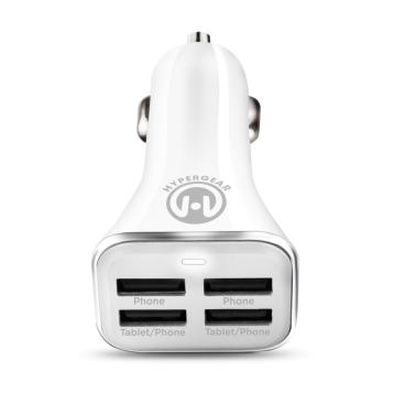 12V USB-lader, 4 stik til USB (6,8A)