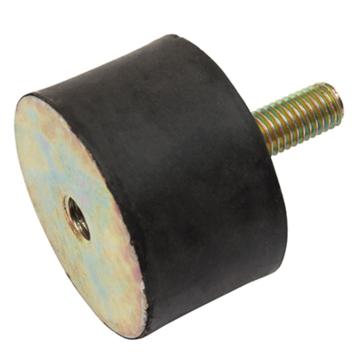 Vibrationsdæmper Ø50x30, M10x28 mm udv. + M10 indv.