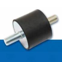 Vibrationsdæmper Ø20x20, M6x18 mm tappe i begge ender