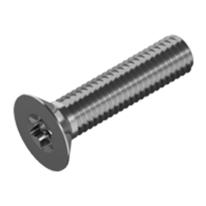 Bolt, undersænket, M6 x 25, A4