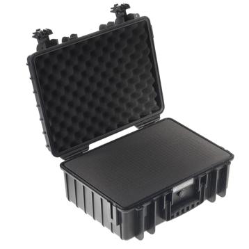OUTDOOR kuffert m. skum (SORT)384x264x164mm Vol:16,6L