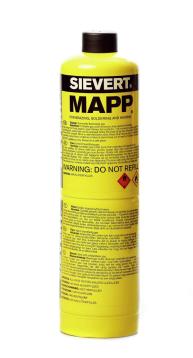 Gasflaske Sievert MAPP, 380 g, EU 7/16"