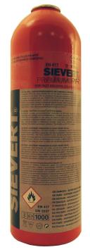 Gasflaske Sievert propan, 405 g, EU 7/16"
