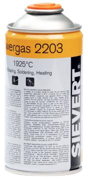 Gasflaske Sievert Powergas, 175 g, EU 7/16"