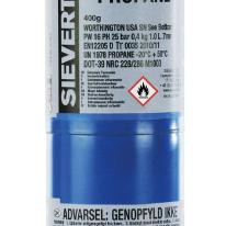 Gasflaske Sievert propan, 400 g, US 1"