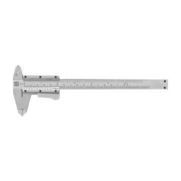 Skydelære med klemlås 0-150 x 0,05 mm (TECH Brand, Economy) og 40 mm kæber