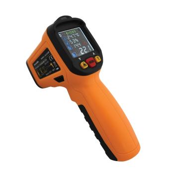 Infrarødt termometer med cirkulær laser (-30°C - 800°C)