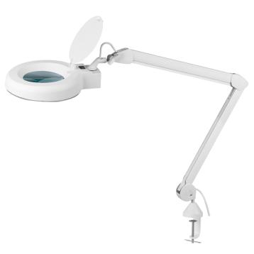 WRKPRO LED Luplampe "LUXOR" med Ø127 mm linse og 5D dioptri (2,25X)