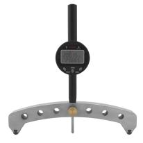 Digital radius måler 450-2500 mm x 0,01 mm for ind- og udvendig måling