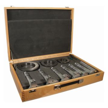 Indvendig 3-punkt mikrometer 40-100 mm (inkl. kontrolringe)