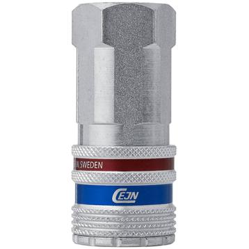 Lynkobling til trykluft, indvendigt gevind G 1/2", CEJN eSafe 410