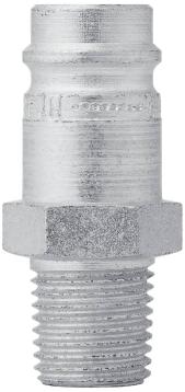 Indstiksnippel til trykluft, udvendigt gevind R 1/4", CEJN 410