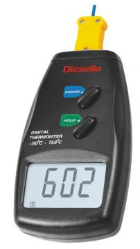 Termometer, digital -50°-750°C Opløsning 1°C
