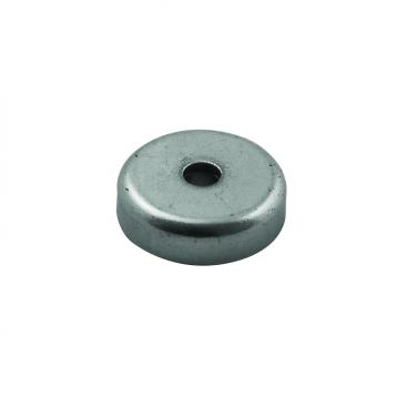Neodymium Pottemagnet Ø16x4,5 undersænket skruehul Ø3,5 mm