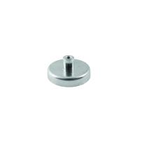 Ferrit pottemagnet Ø40 mm M5 gevindbøsning (110N)