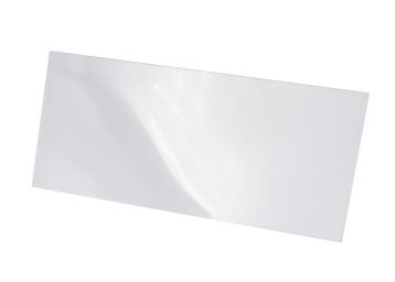 Etiket beskyttelsesfolie smal version for lagerkasse bredde = 91 mm (Forpakning med 120 stk)
