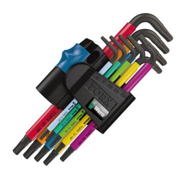 Wera 967 SL TORX vinkelnøgler, 9 dele