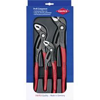 Knipex vandpumpetangsæt, 3 dele, Cobra