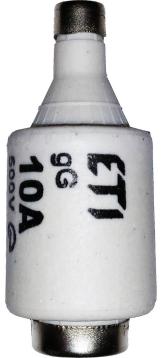 Sikringer 10 A, træge, hvid, 5 stk. Sikringer 10 A, træge, hvid, 5 stk.