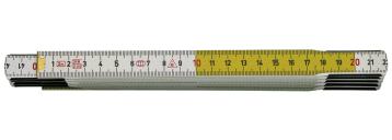 Tommestok i træ, 2 m, 10 led, Hultafors T 59-2-10 VG TR