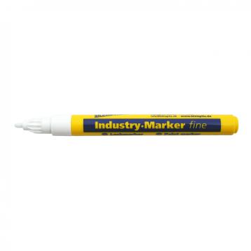 Industri marker 1-2 mm HVIDrund spids (model 0976)