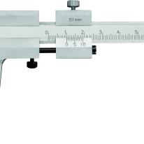 Skydelære 0-60 x 0,1 mm til bremseskiverkæbelængde 52 mm