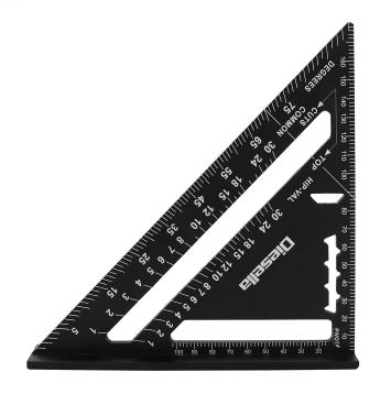Speedvinkel 0-90º i aluminum 185x185 mmmed sort-oxideret finish Speedvinkel 0-90º i aluminum 185x185 mmmed sort-oxideret finish