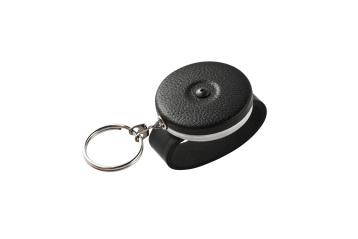 KEY-BAK nøgleholder "1B-L" med bælteloop i lædermed 60 cm rustfri kæde KEY-BAK nøgleholder "1B-L" med bælteloop i lædermed 60 cm rustfri kæde