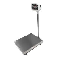 Gulvvægt 150 kg x 20 g LED Display560x458 mm vejeplade