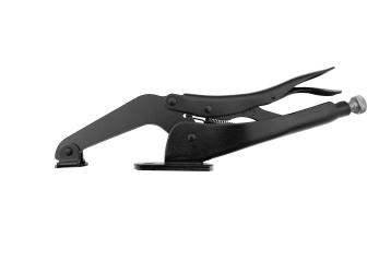 WLDPRO Svejsetang D13 med runde tryksko og anslagtil T-not (280 mm / 11") WLDPRO Svejsetang D13 med runde tryksko og anslagtil T-not (280 mm / 11")