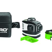 KAPRO 883GB Prolaser 3D All-Lines krydslaser med 360° grønne streger i alle retninger