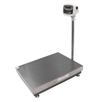 Gulvvægt 300 kg x 50 g LED Display800x600 mm vejeplade