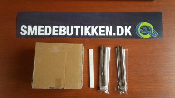 WLDPRO Svejsekridt/Sæbesten flad form 127x12,7x4,8 i forpakning med 144 stk inkl. 2 stk holdere