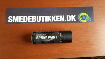 Spraymaling Master Snabblack sort, mellemmat, 400 ml