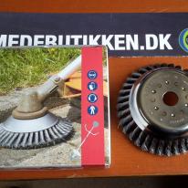 Lessmann Buskrydderbørste børste Ø180mm, hul Ø25,4mm