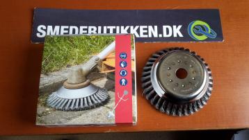 Lessmann Buskrydderbørste børste Ø180mm, hul Ø25,4mm