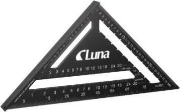 Speedvinkel aluminium Luna, 300 mm